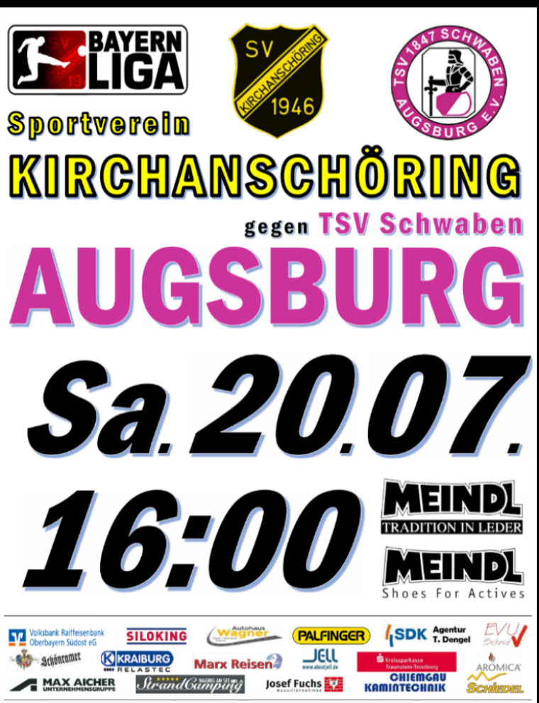 Samstag Geht S Zu Hause Los Sv Kirchanschoring